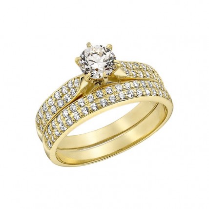 Δαχτυλίδι Χρυσό 14K (RI468 - RY135)